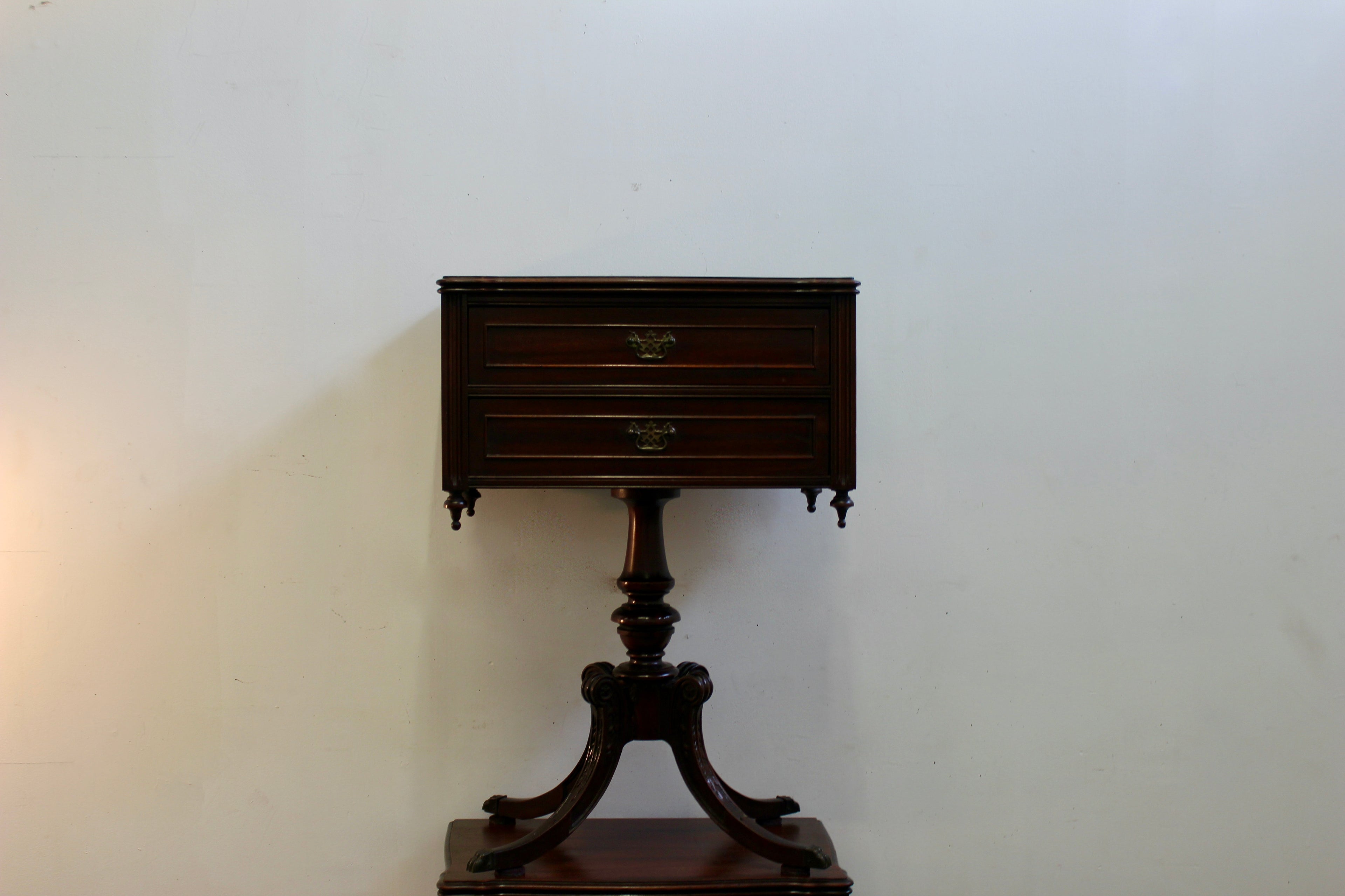 Mahogany Victorian Style Side Table