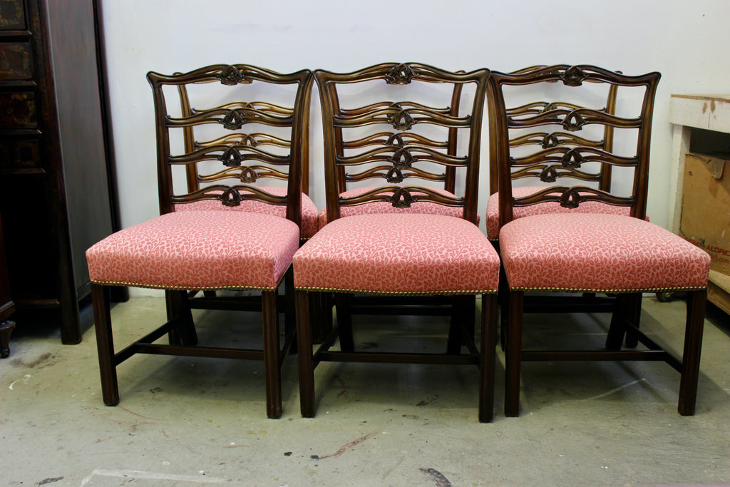 George III Style Mahogany Dining Chairs