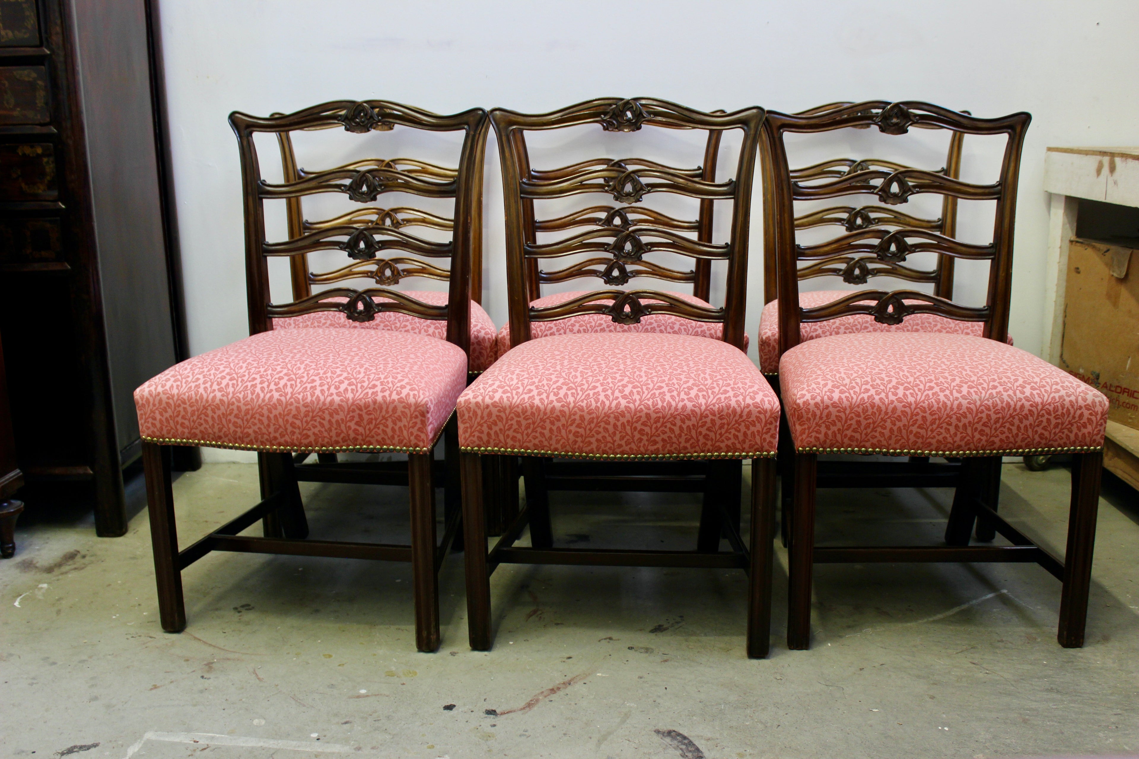 George III Style Mahogany Dining Chairs