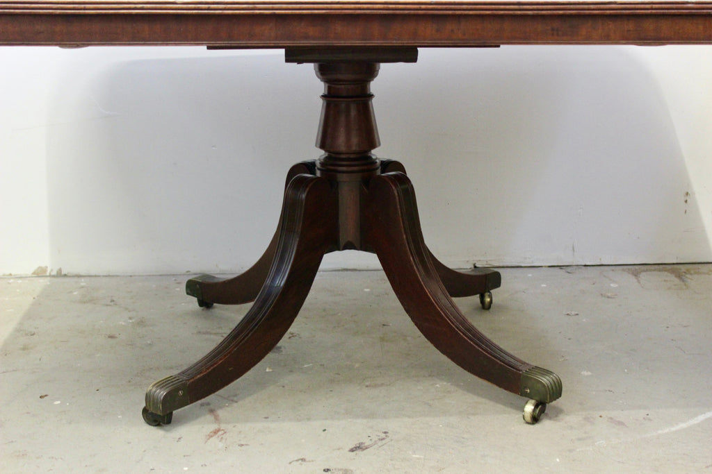 Late Georgian Mahogany Tilt Top Dining Table