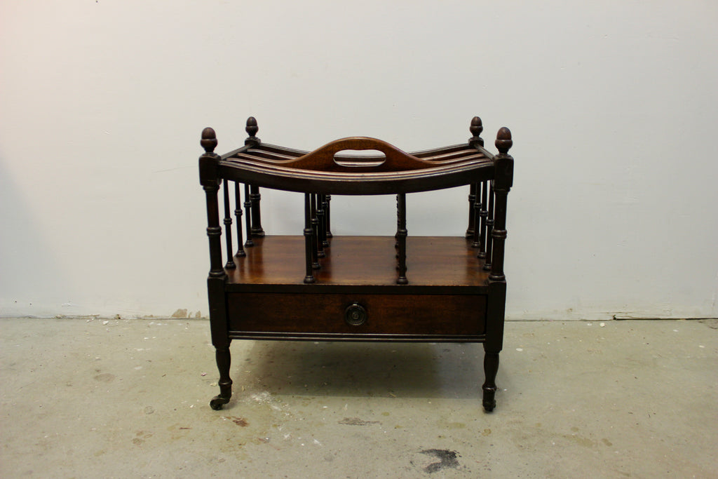 Vintage Mahogany Canterbury