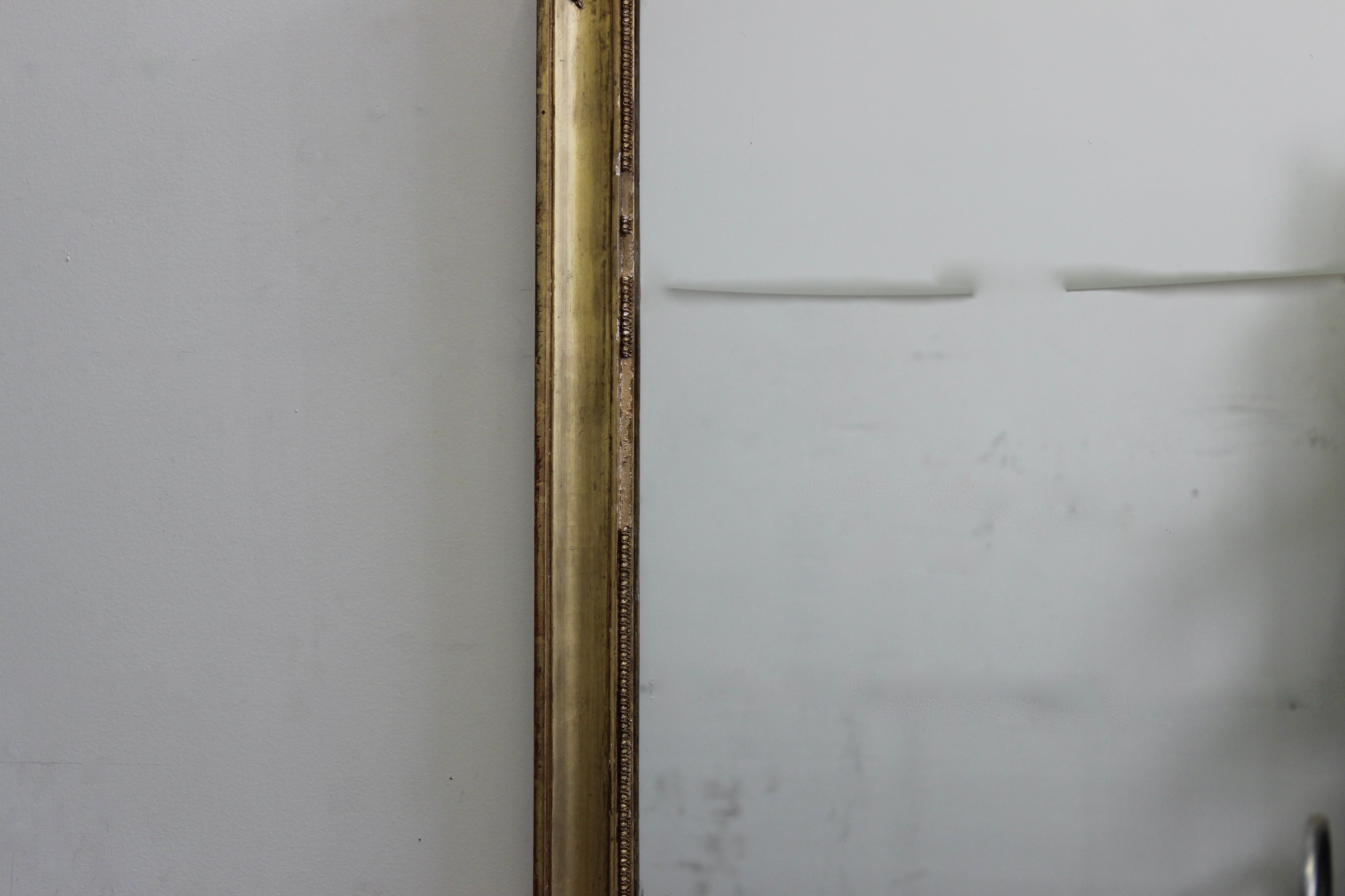 Vintage Gilt Frame Rectangular Mirror