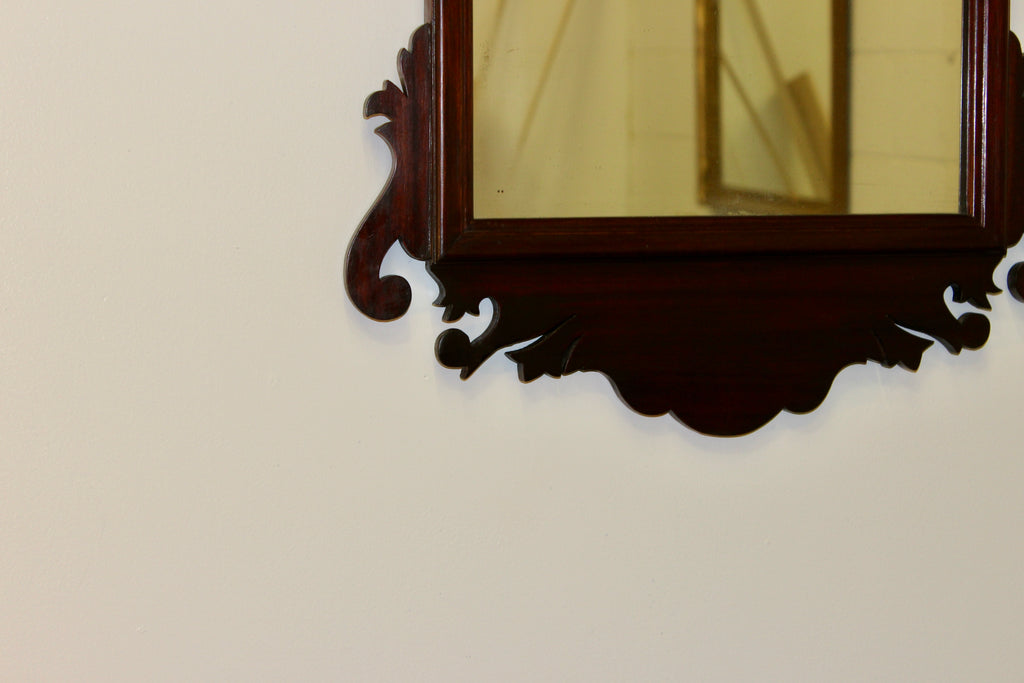 Empire Eagle Crest Mahogany Mirror