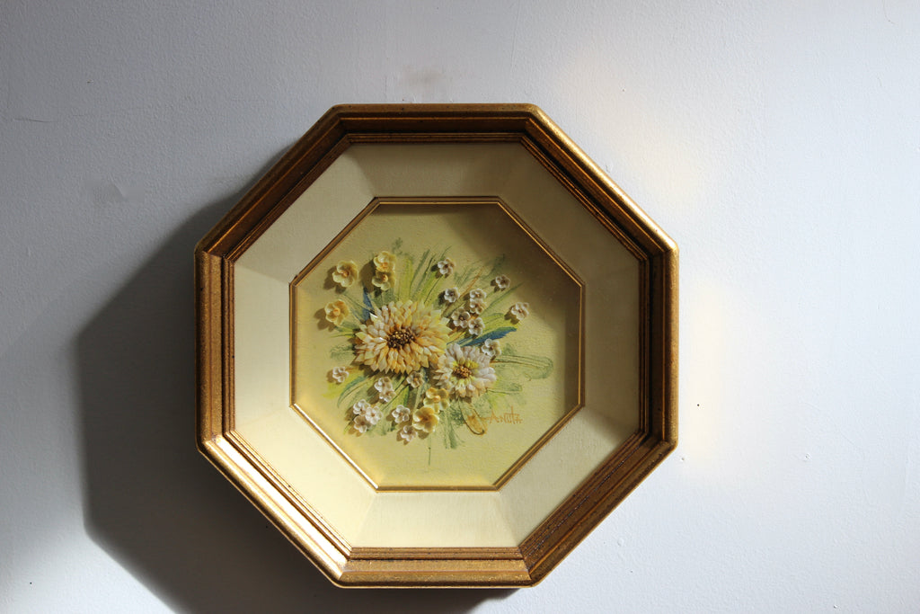 Vintage Sailors Valentine Artwork by Anuta