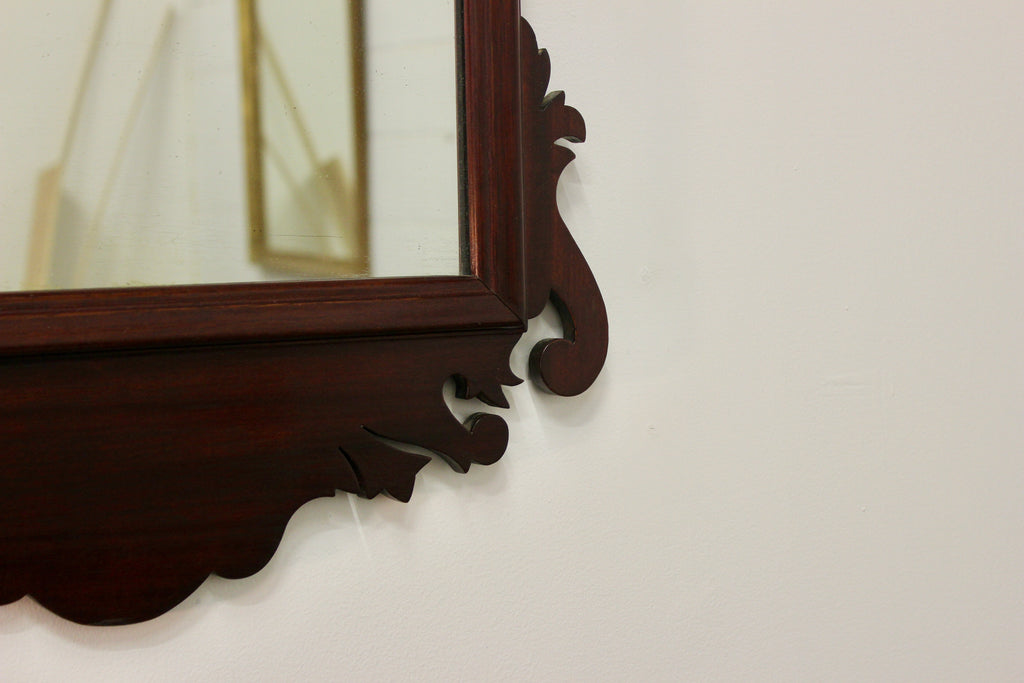 Empire Eagle Crest Mahogany Mirror