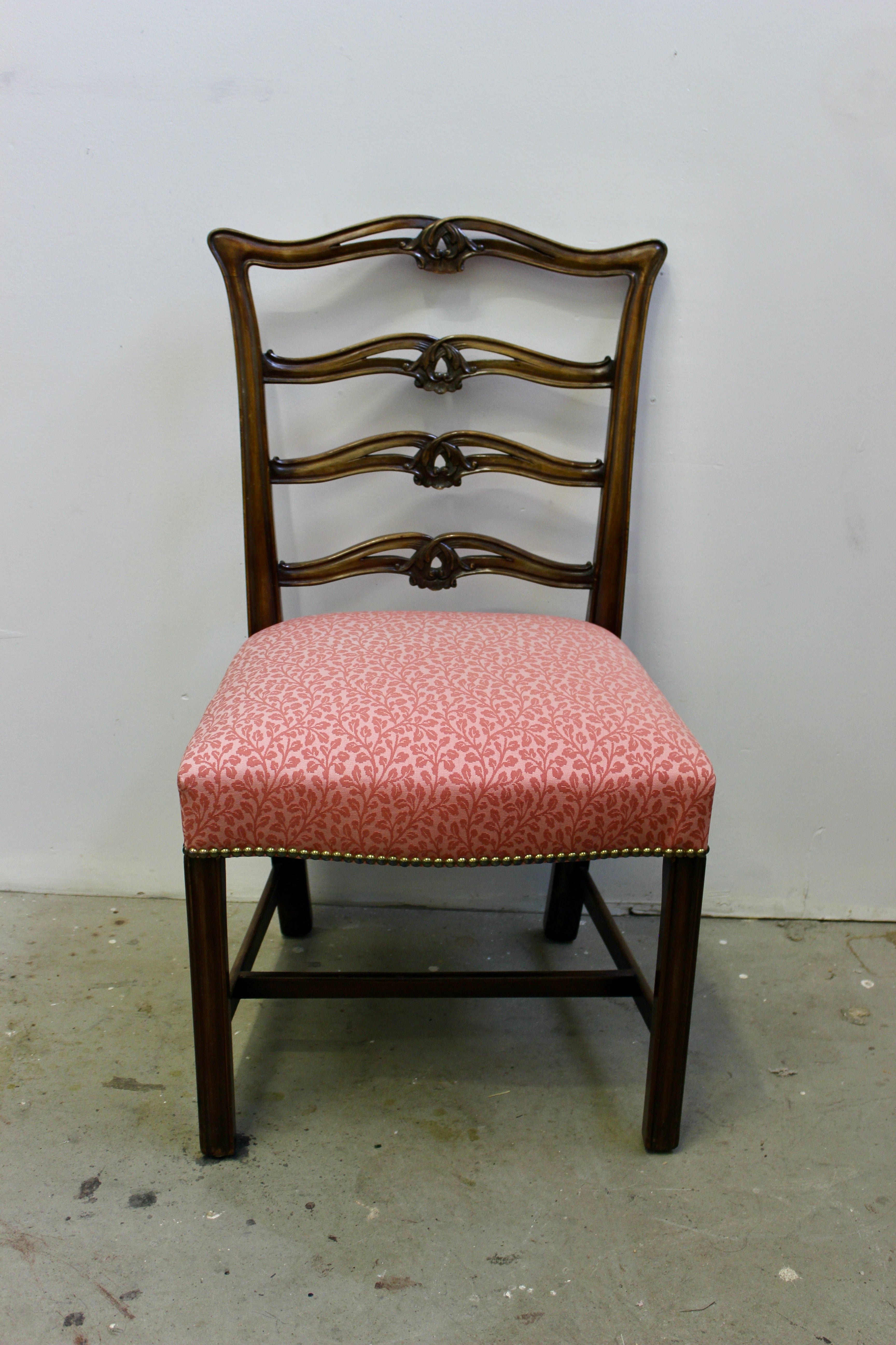 George III Style Mahogany Dining Chairs