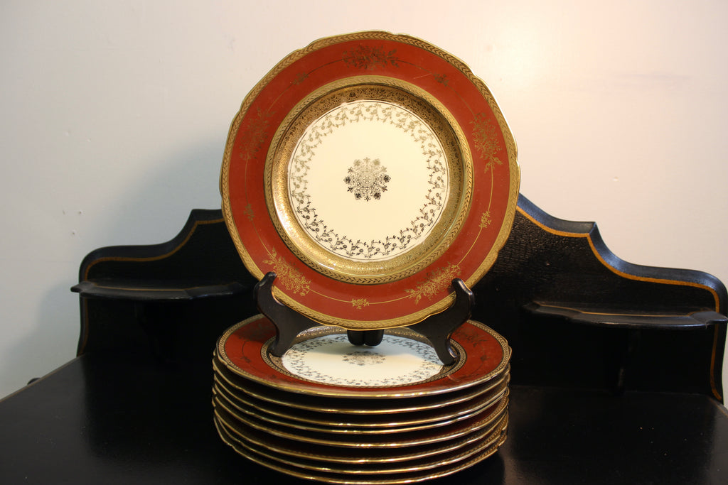 Limoges Porcelain Dinner Plates