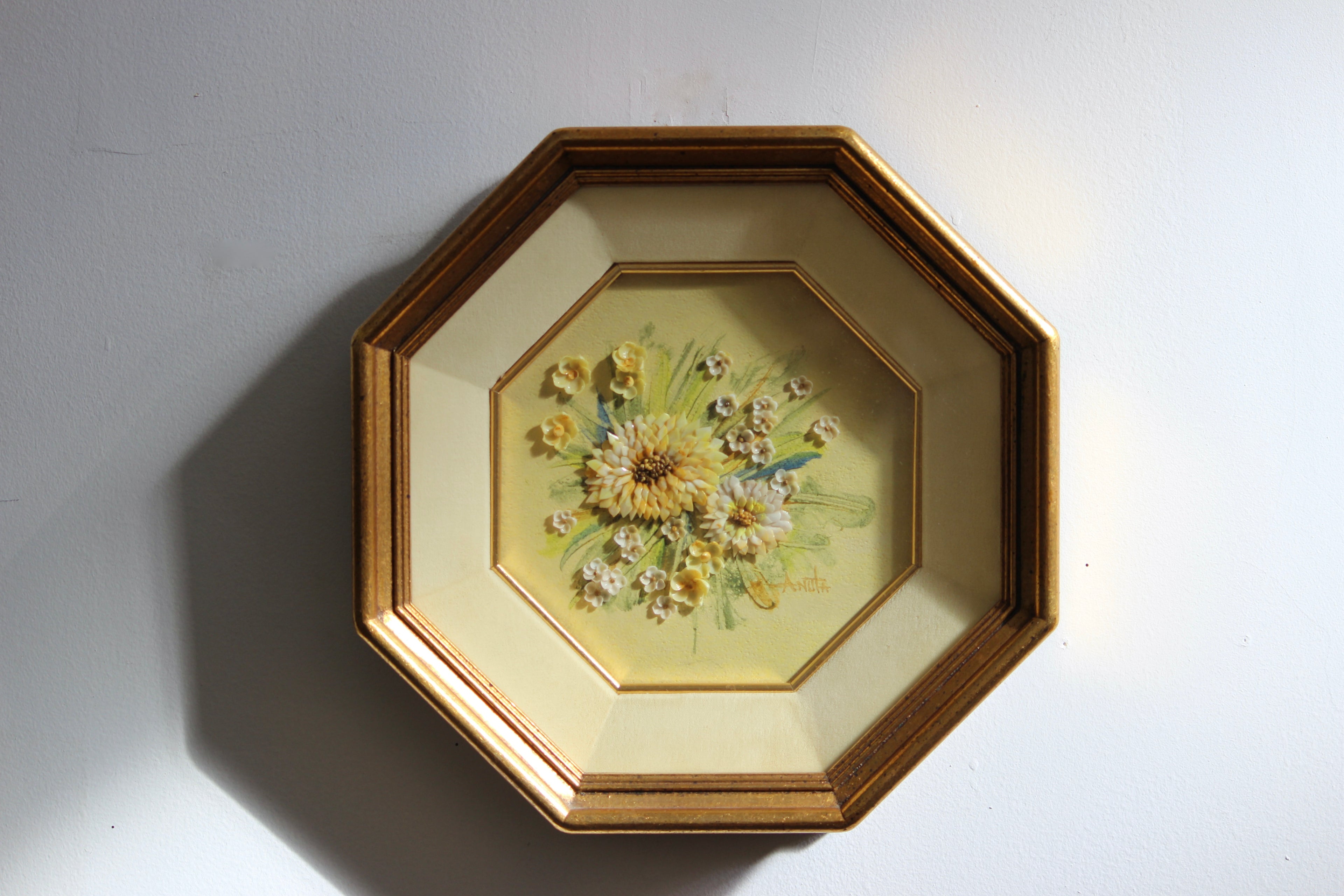 Vintage Sailors Valentine Artwork by Anuta