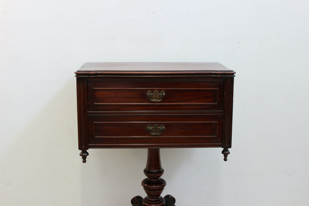 Mahogany Victorian Style Side Table