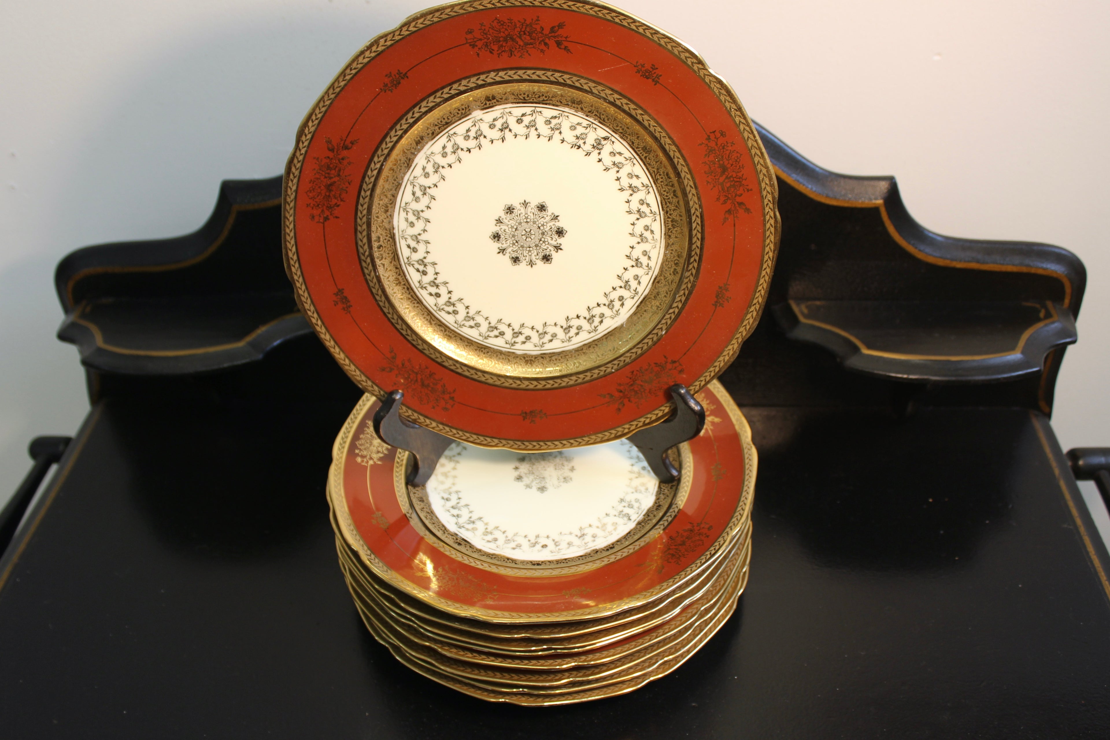 Limoges Porcelain Dinner Plates