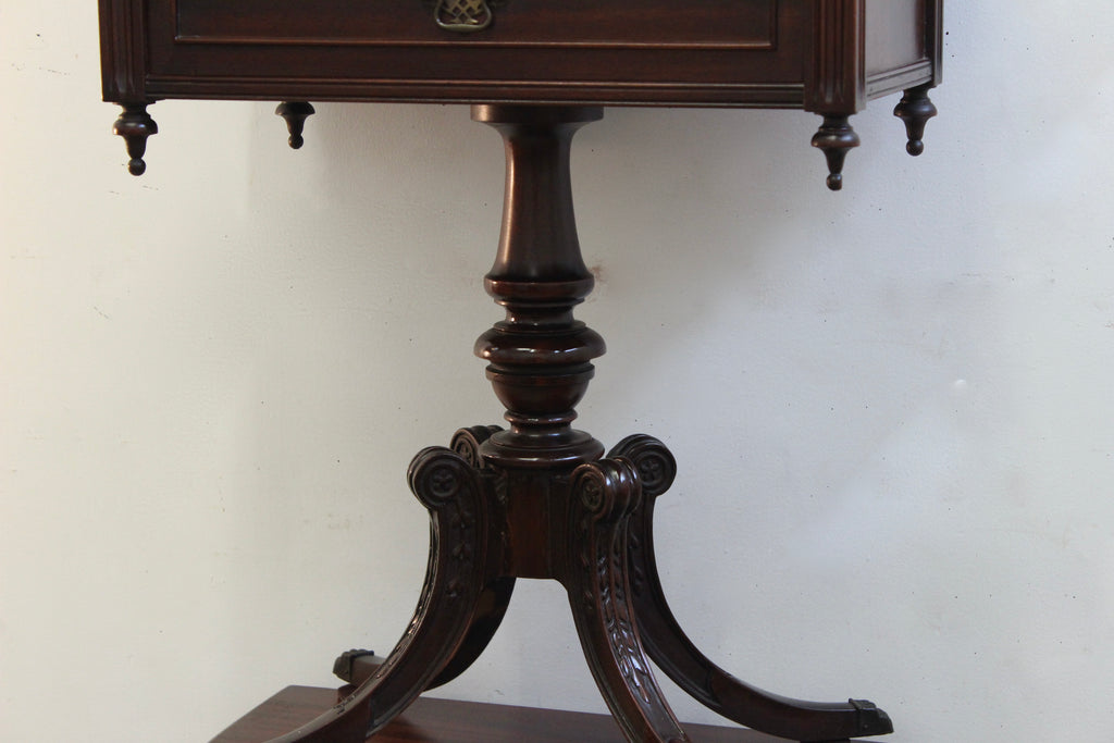 Mahogany Victorian Style Side Table
