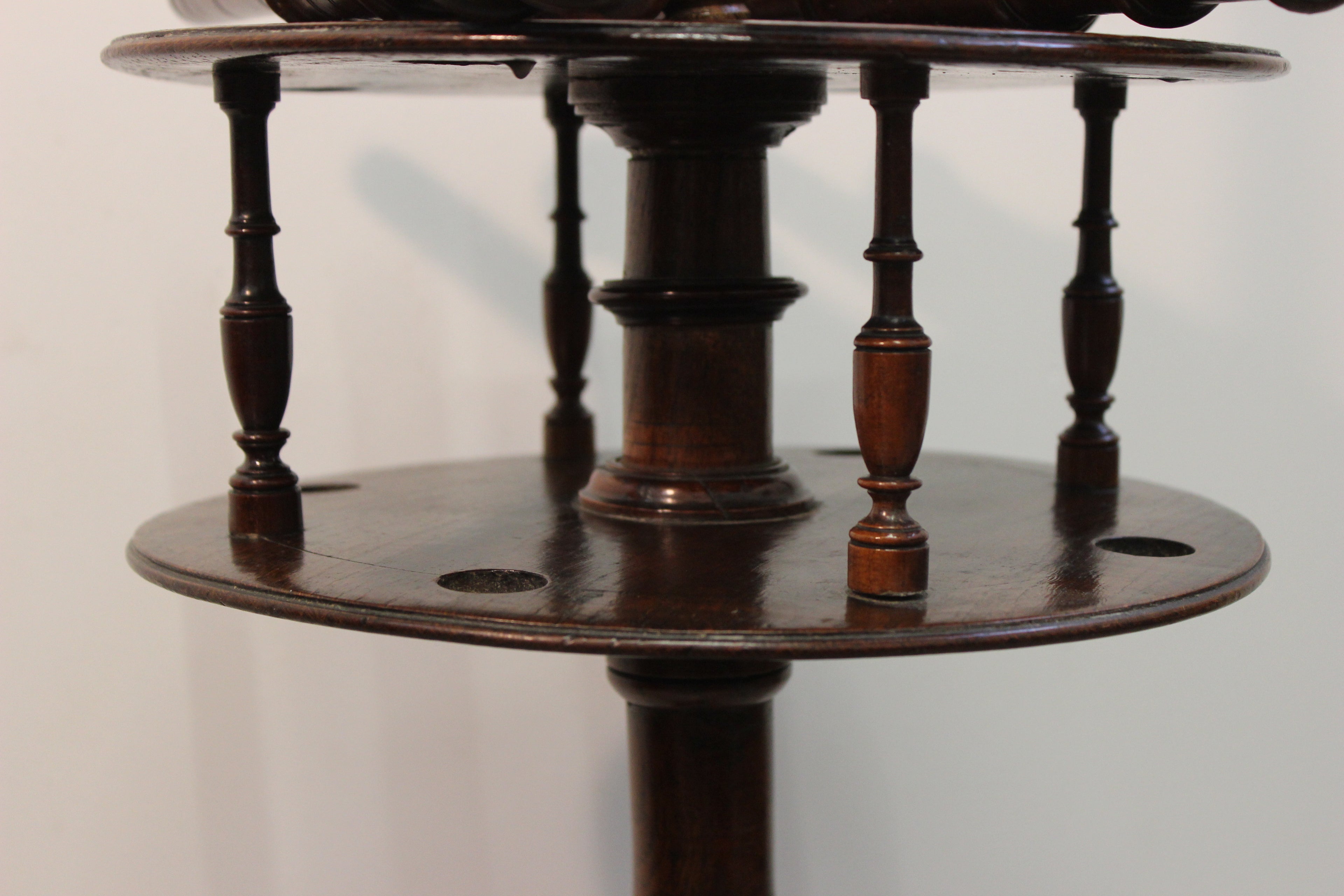 Antique George II Mahogany Candelabra Table