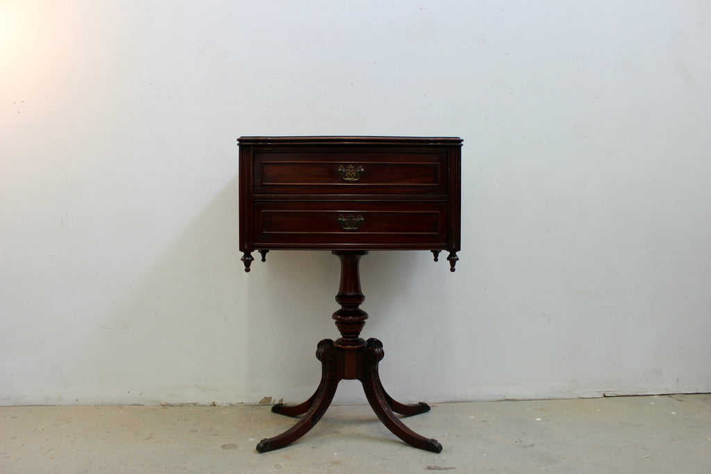 Mahogany Victorian Style Side Table