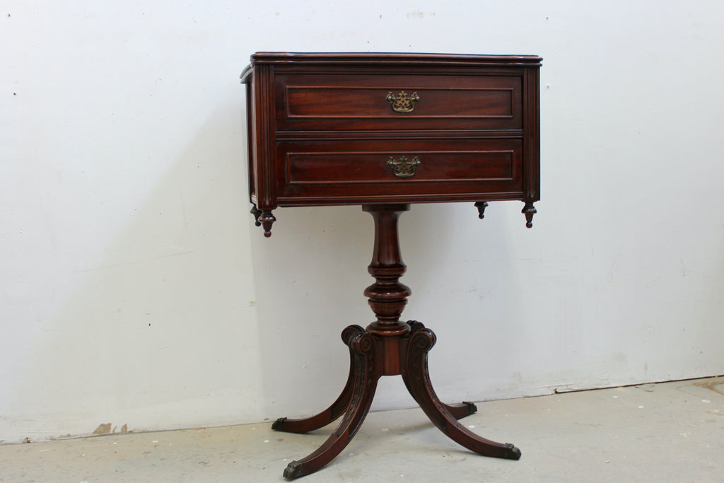 Mahogany Victorian Style Side Table