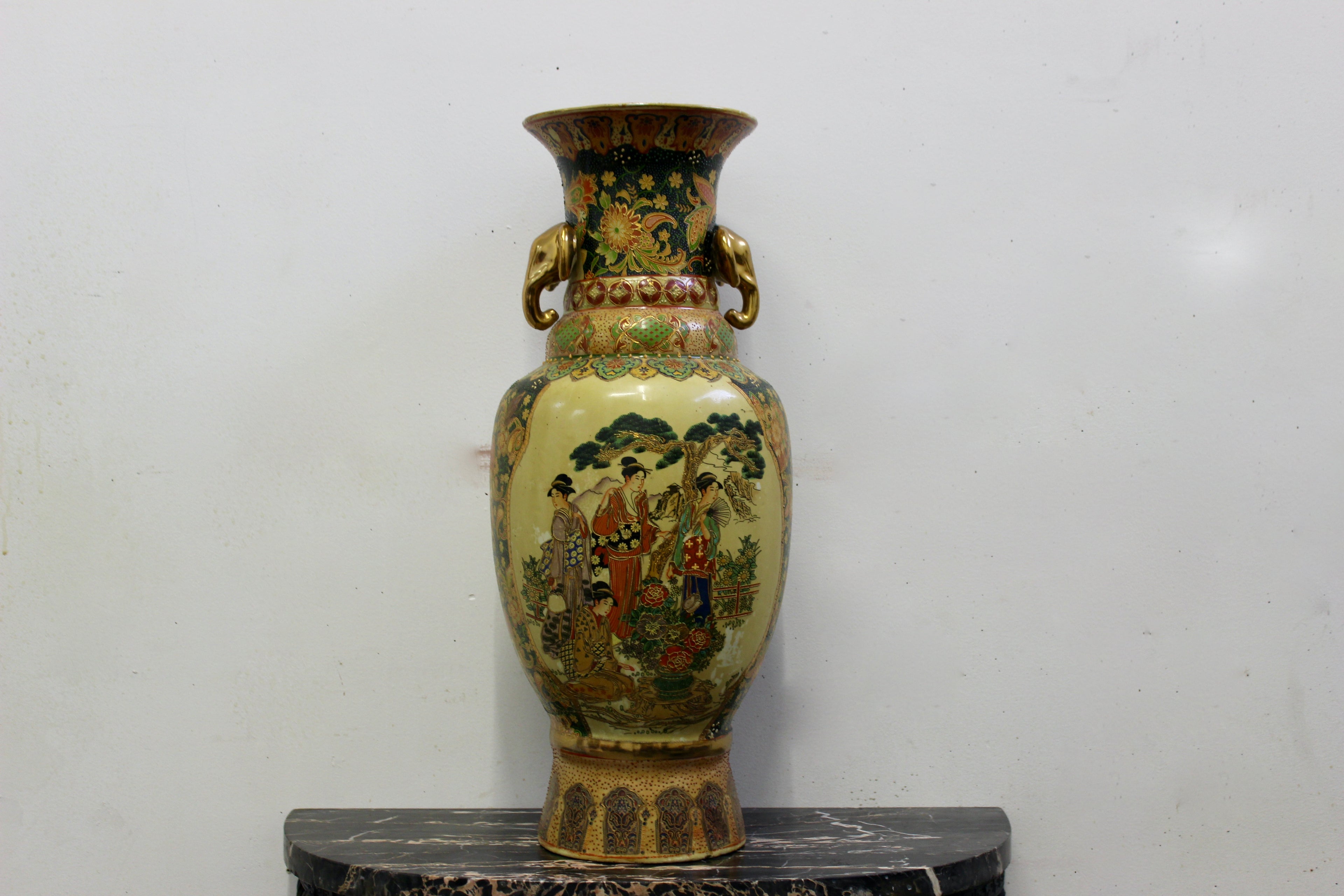 Japanese Satsuma Style Vase