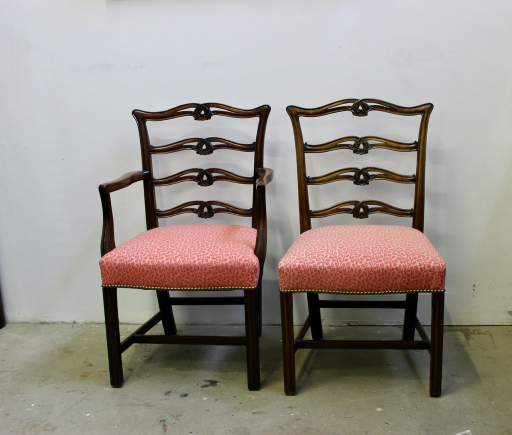 George III Style Mahogany Dining Chairs
