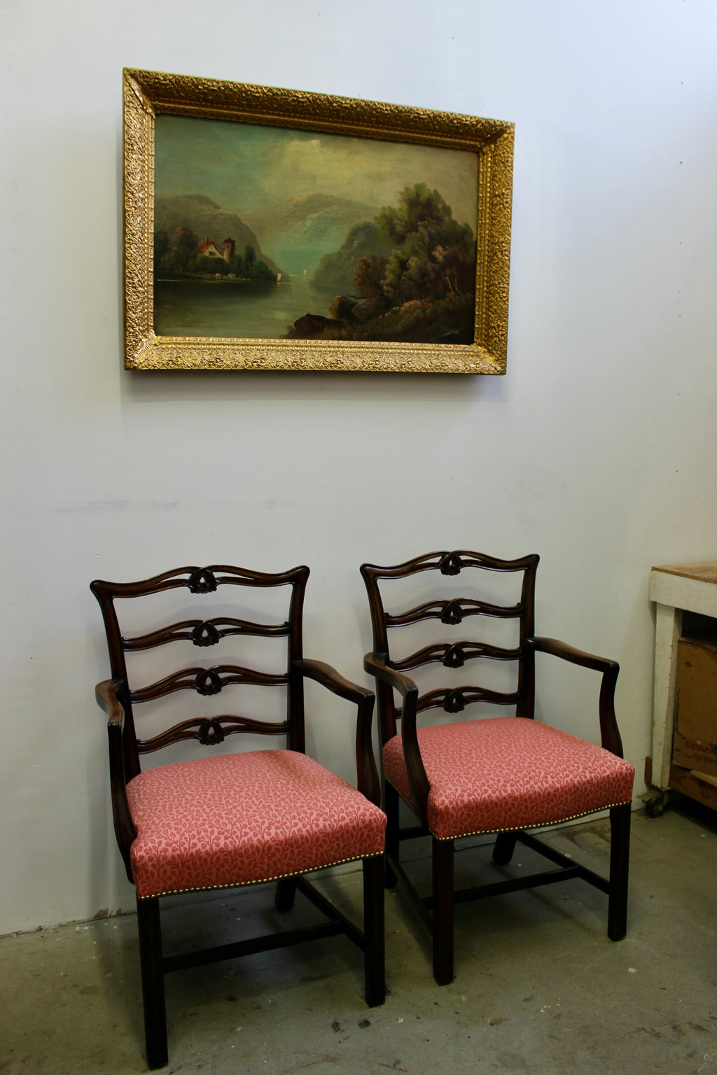 George III Style Mahogany Dining Chairs