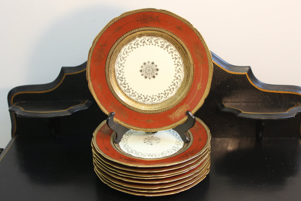 Limoges Porcelain Dinner Plates