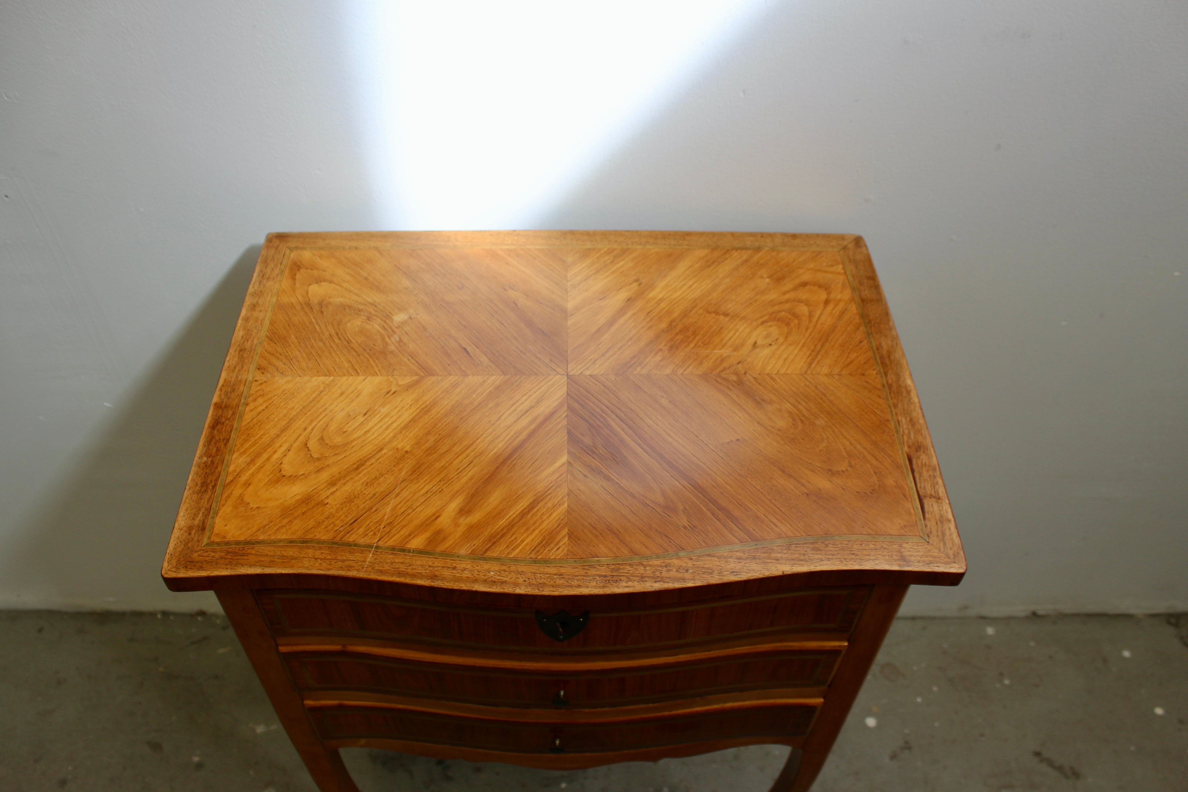 Victorian Style Satinwood Dressing Table