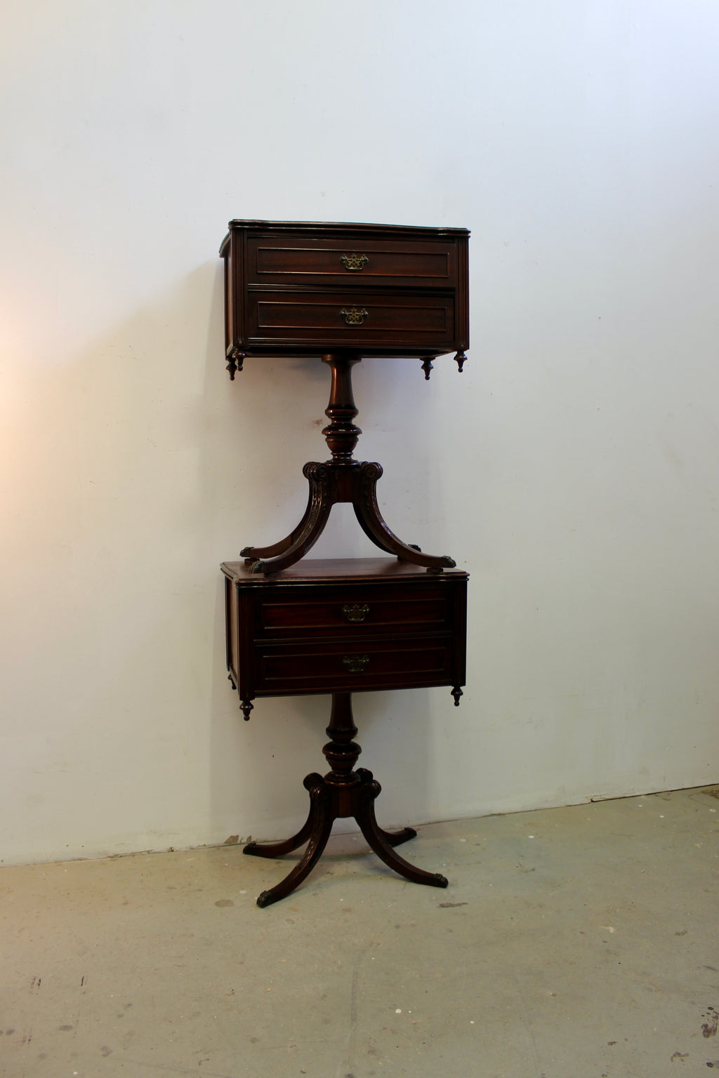 Mahogany Victorian Style Side Table