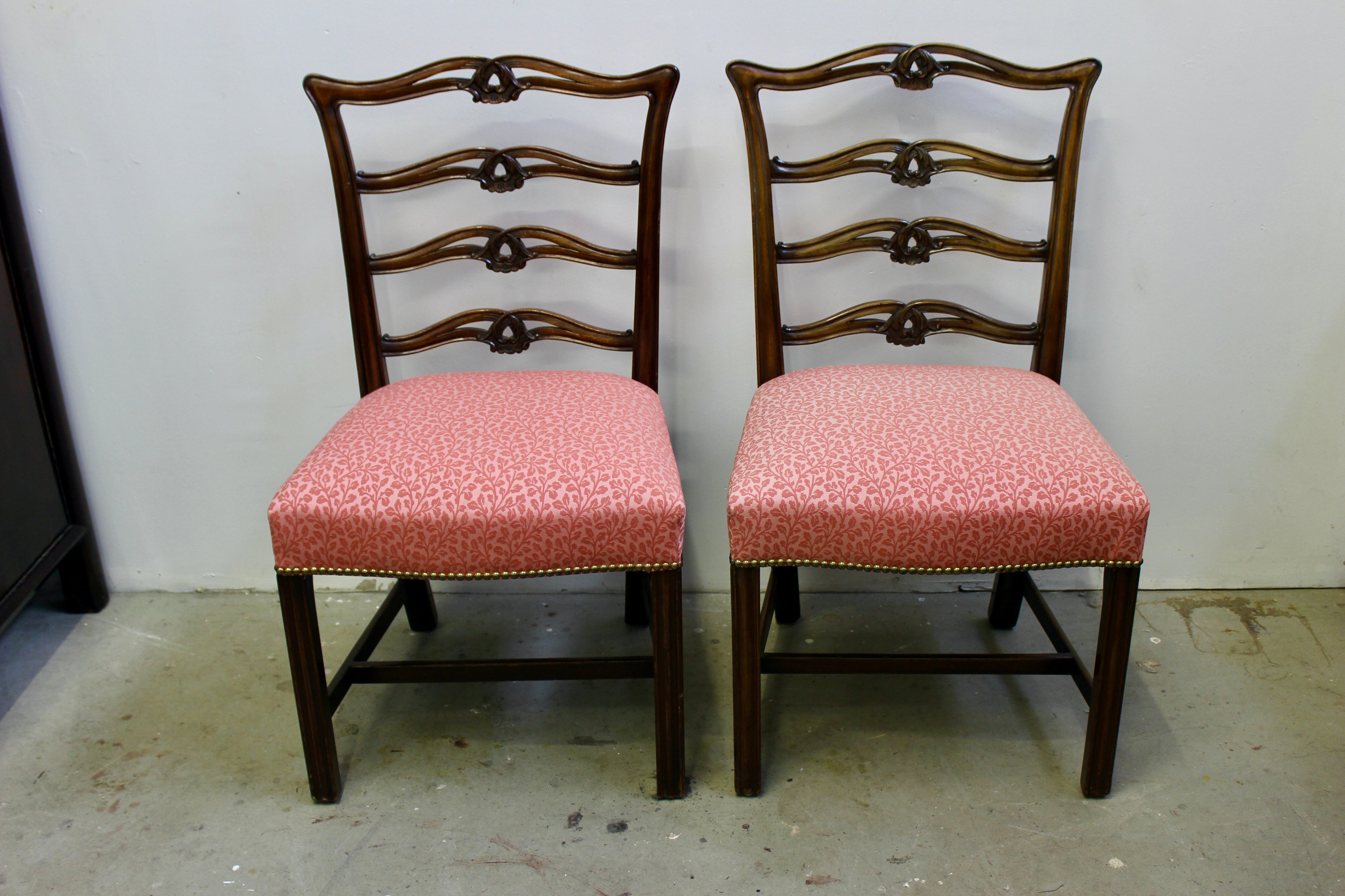 George III Style Mahogany Dining Chairs