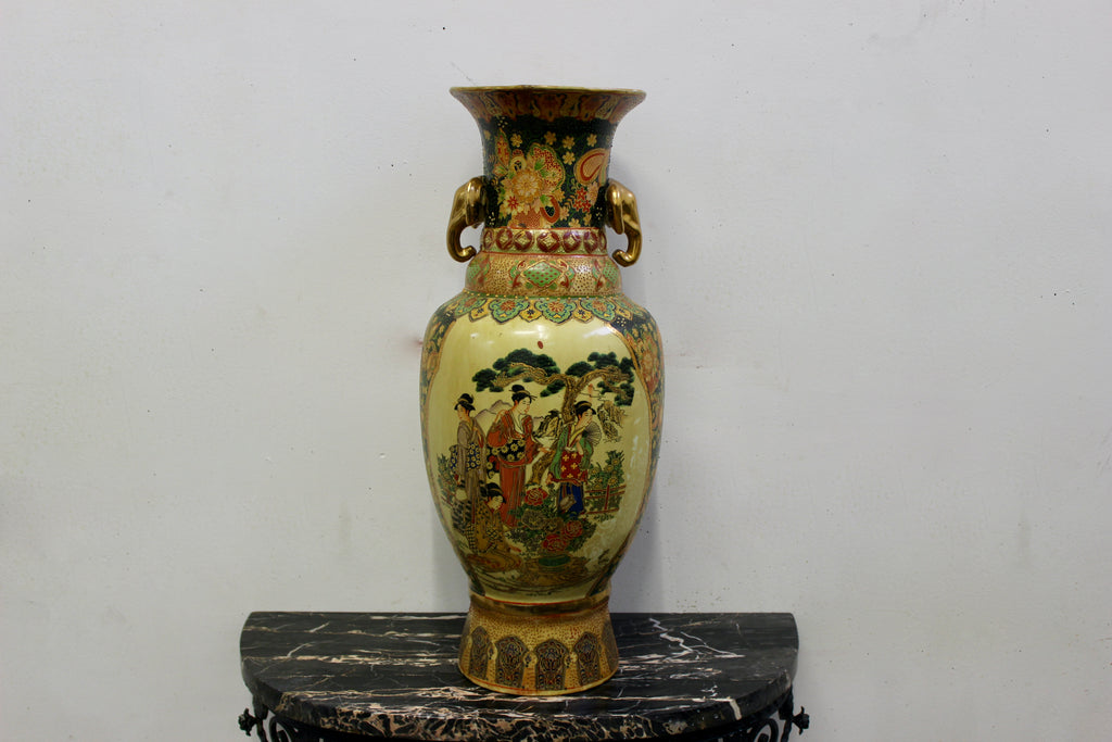 Japanese Satsuma Style Vase