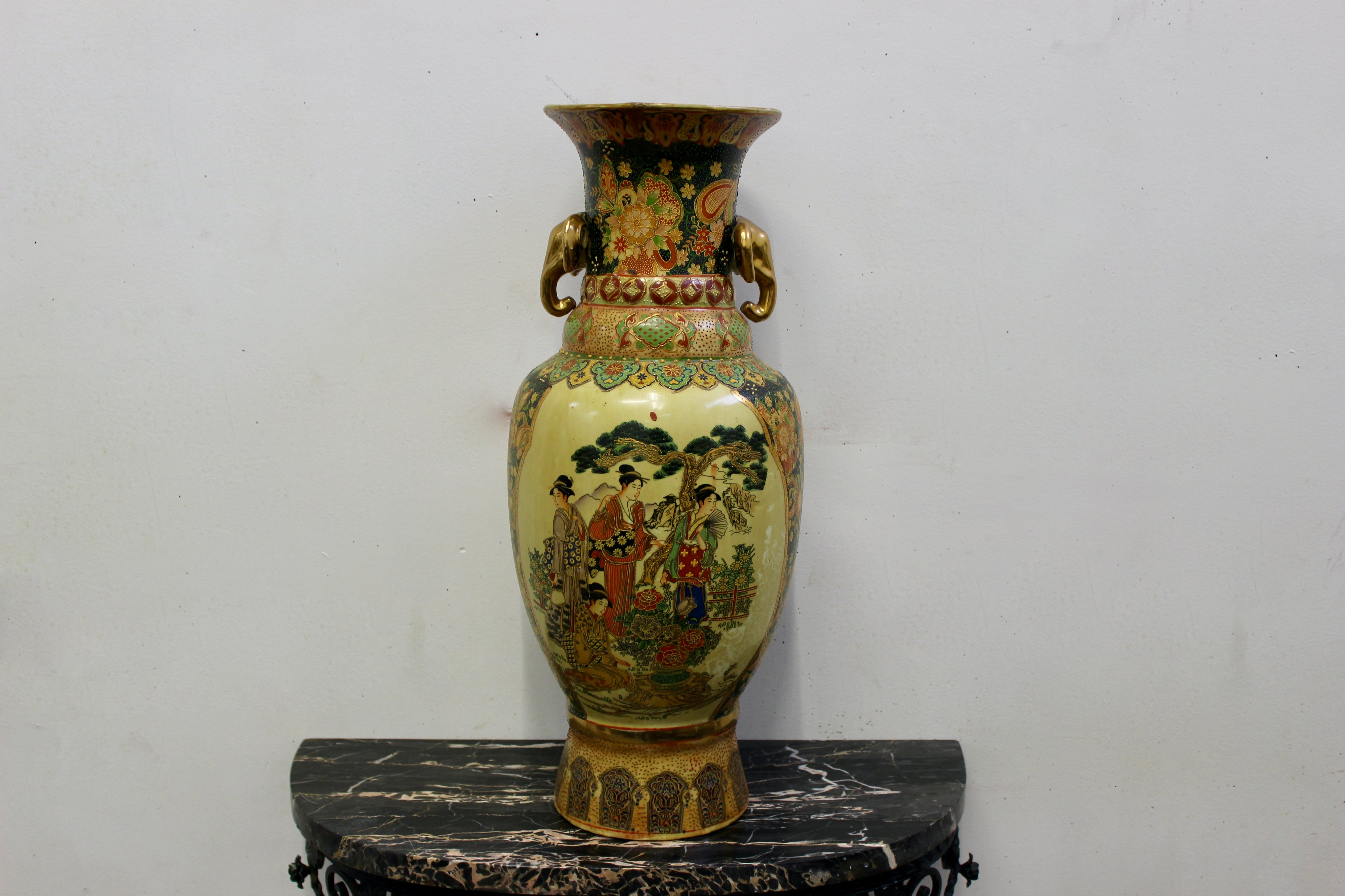 Japanese Satsuma Style Vase
