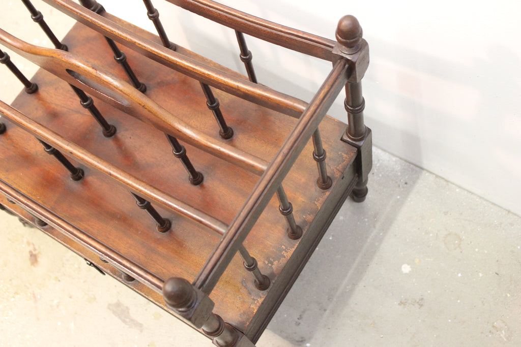 Vintage Mahogany Canterbury