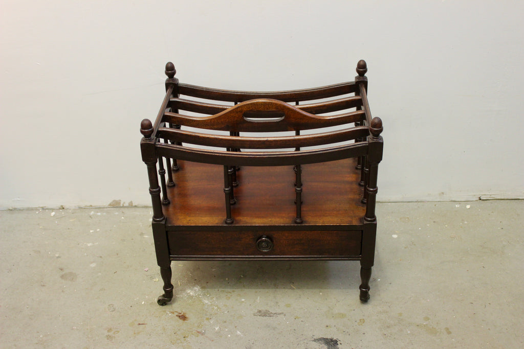 Vintage Mahogany Canterbury